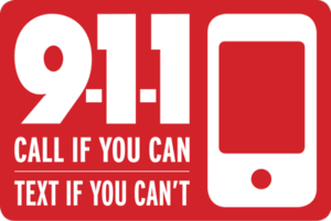 911: call if you can, text if you can't